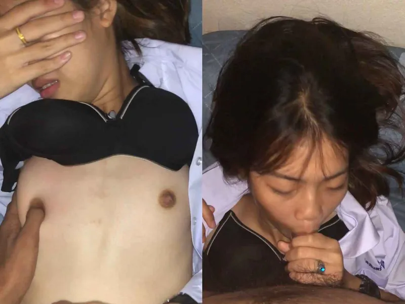 Huấn luyện bạn gái sinh viên thành một con đỹ dâm nghiện liếm chim p1